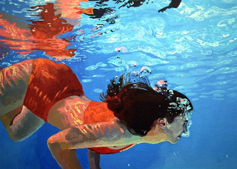 Original Water Painting by Abi Whitlock