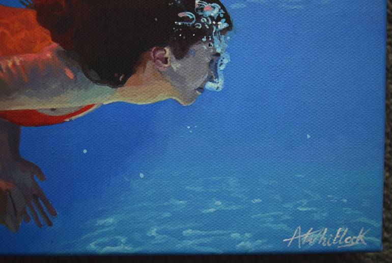 Original Figurative Water Painting by Abi Whitlock