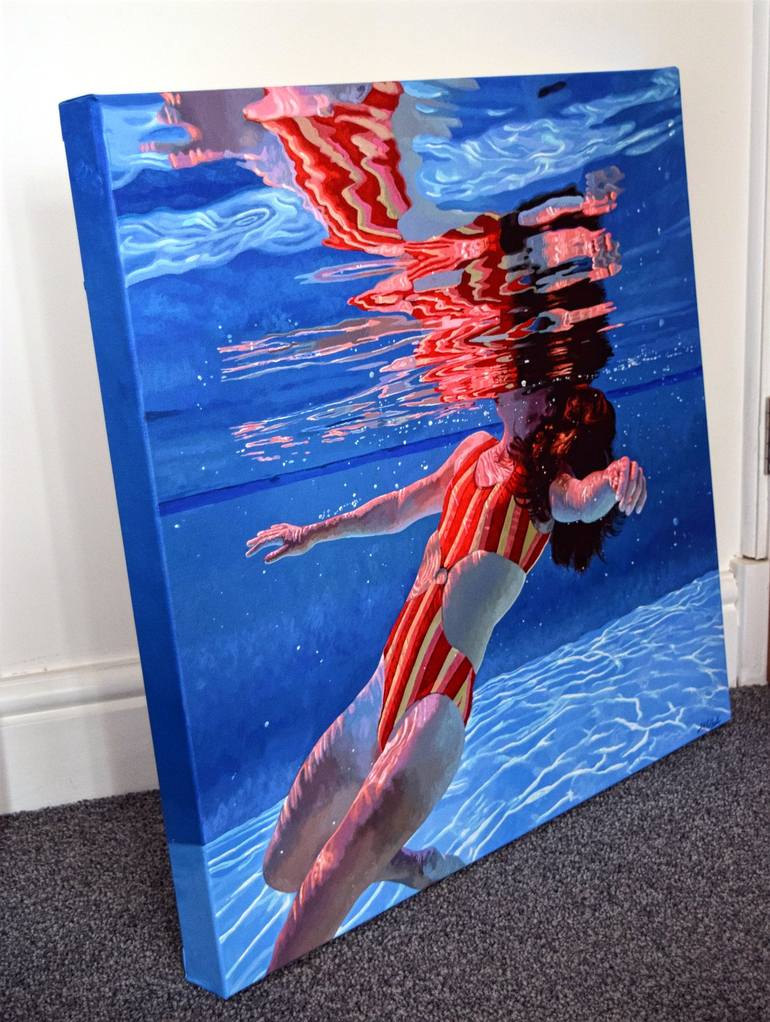 Original Realism Water Painting by Abi Whitlock