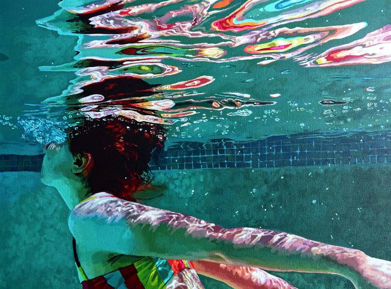 Original Figurative Water Painting by Abi Whitlock