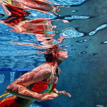 Original Photorealism Water Paintings by Abi Whitlock