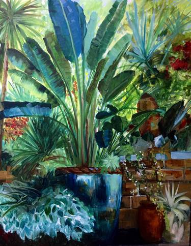 Original Impressionism Botanic Paintings by Podi Lawrence