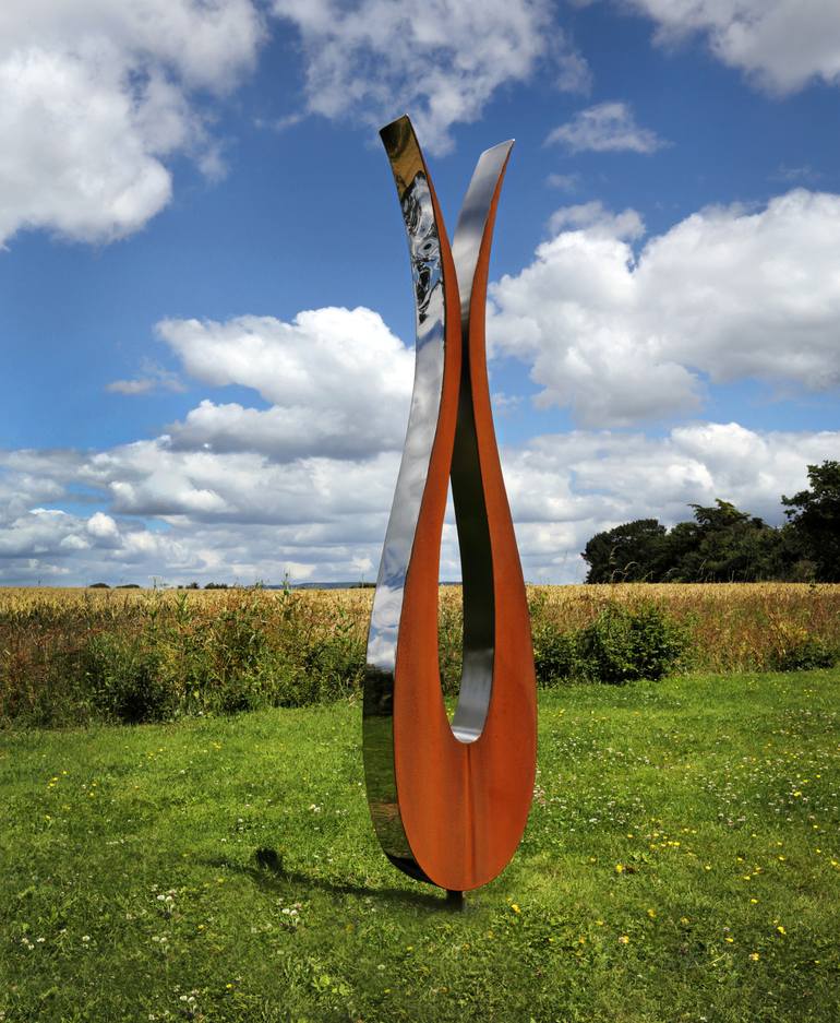 Original Abstract Garden Sculpture by Simon Hempsell