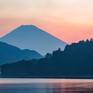  Mount Fuji From Lake Ashi At Sunset - Close up Fuji (Hakone, Japan)