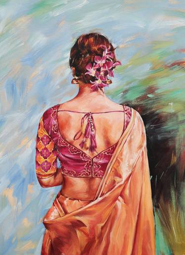 Original Women Paintings by ARINDAM BISWAS