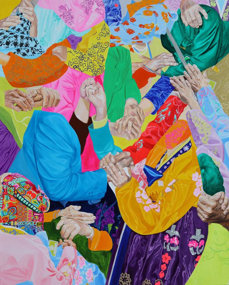 Original Contemporary Culture Paintings by Su Hyun Kim