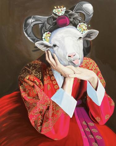 Print of Religion Paintings by Su hyun Kim