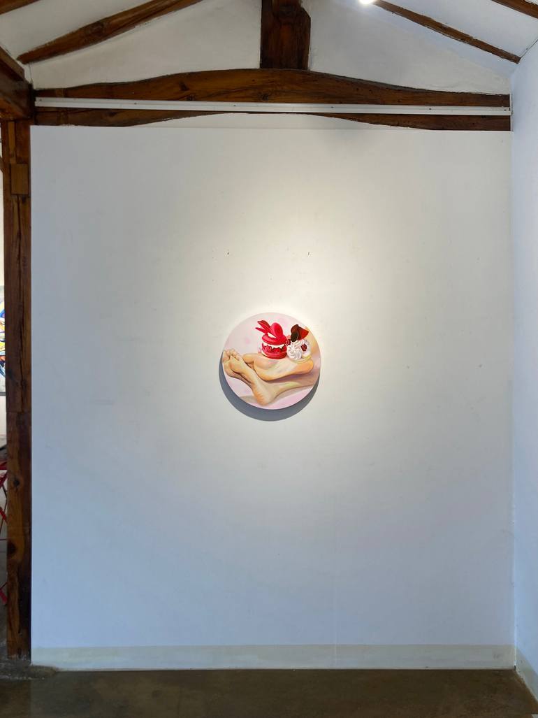 Original Contemporary Erotic Painting by Su Hyun Kim