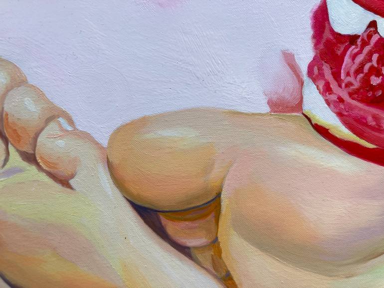 Original Contemporary Erotic Painting by Su Hyun Kim