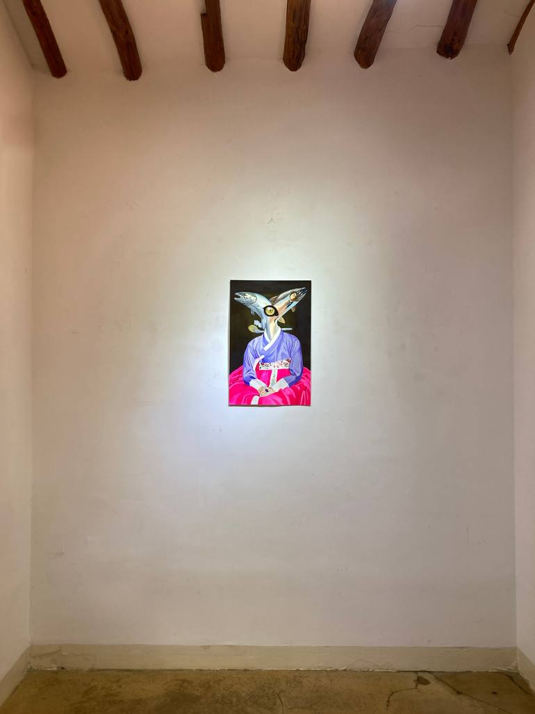 Original Baroque Classical Mythology Painting by Su Hyun Kim