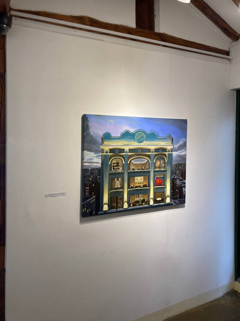 Original Art Nouveau Classical Mythology Painting by Su Hyun Kim
