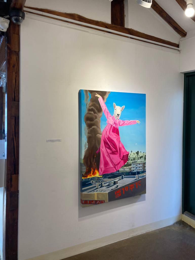 Original Figurative Classical Mythology Painting by Su Hyun Kim