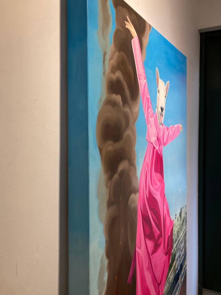 Original Figurative Classical Mythology Painting by Su Hyun Kim