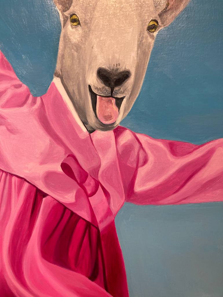 Original Figurative Classical Mythology Painting by Su Hyun Kim