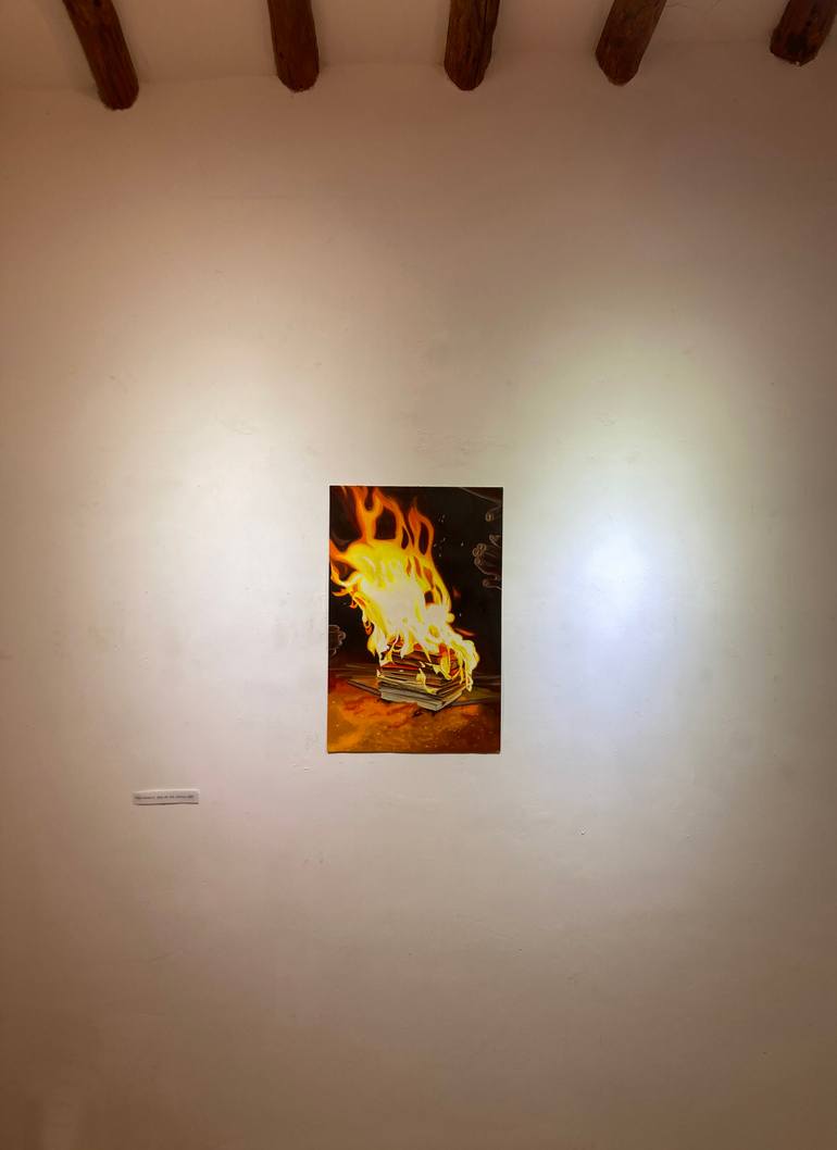 Original Contemporary Classical Mythology Painting by Su Hyun Kim