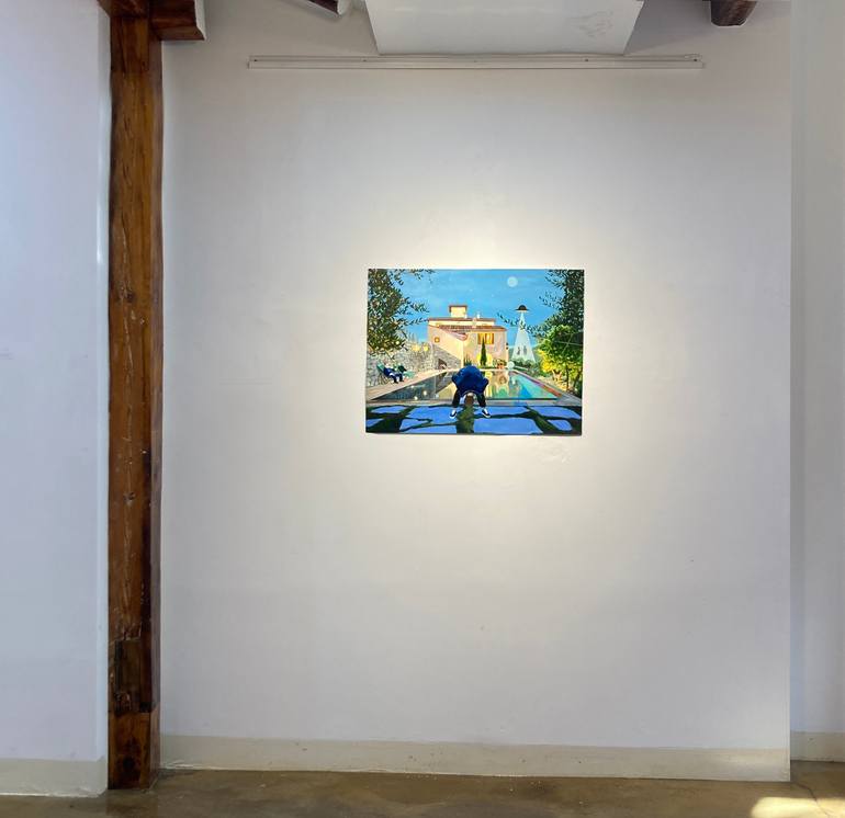 Original Figurative Classical Mythology Painting by Su Hyun Kim