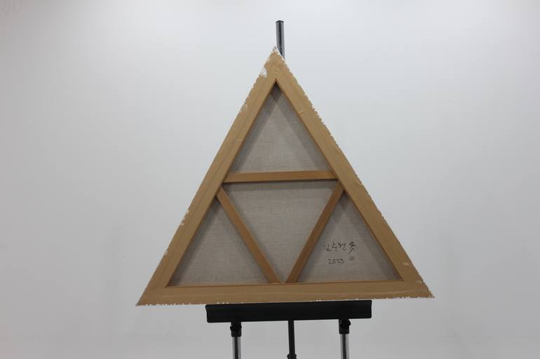 Original Abstract Expressionism Patterns Painting by Su Hyun Kim