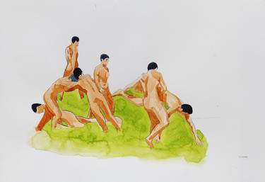 Print of Culture Drawings by Su hyun Kim