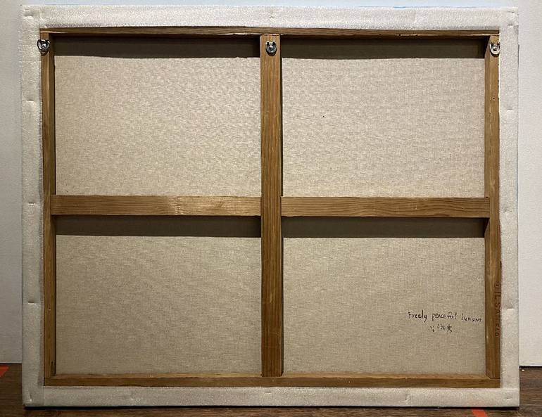 Original Abstract Expressionism Still Life Painting by Su Hyun Kim