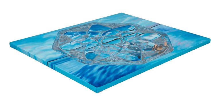 Original Abstract Expressionism Still Life Painting by Su Hyun Kim