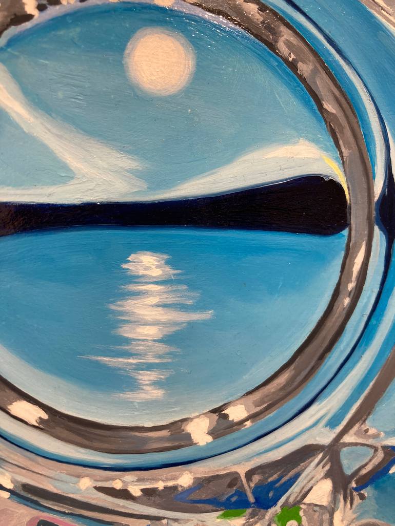 Original Abstract Expressionism Still Life Painting by Su Hyun Kim