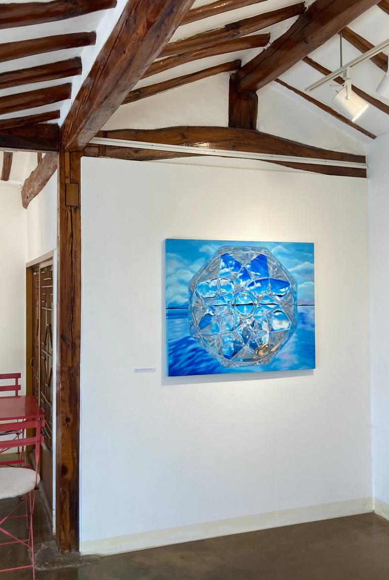 Original Abstract Expressionism Still Life Painting by Su Hyun Kim