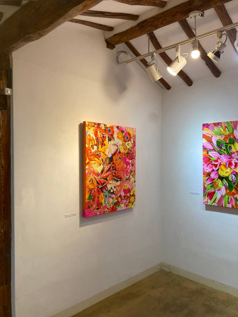 Original Figurative Erotic Painting by Su Hyun Kim