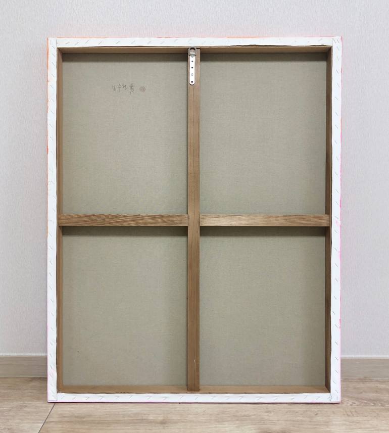 Original Abstract Expressionism Botanic Painting by Su Hyun Kim