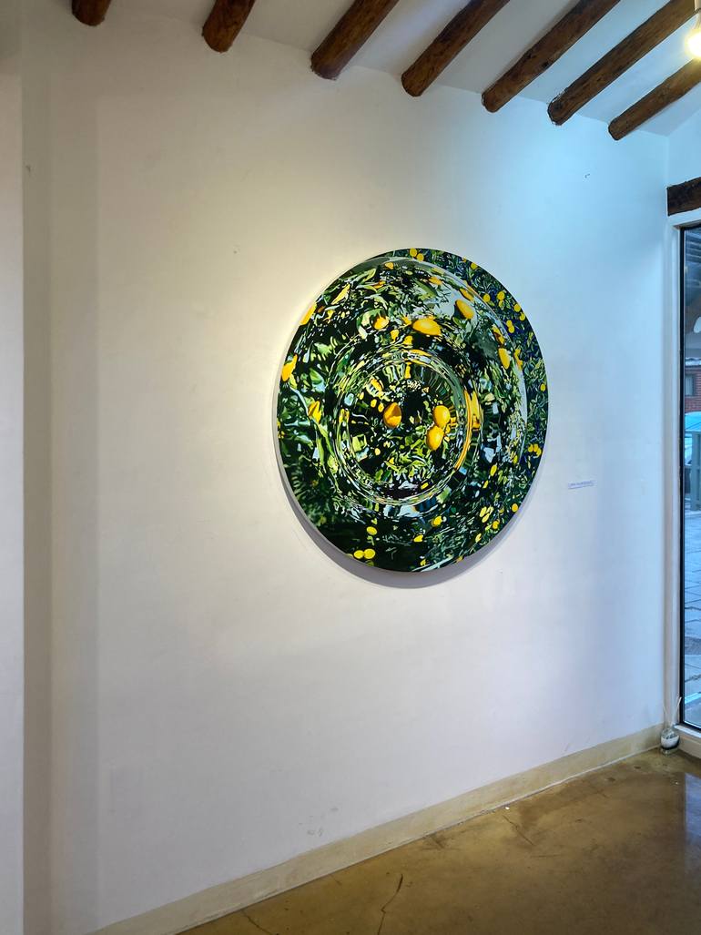 Original Abstract Expressionism Botanic Painting by Su Hyun Kim