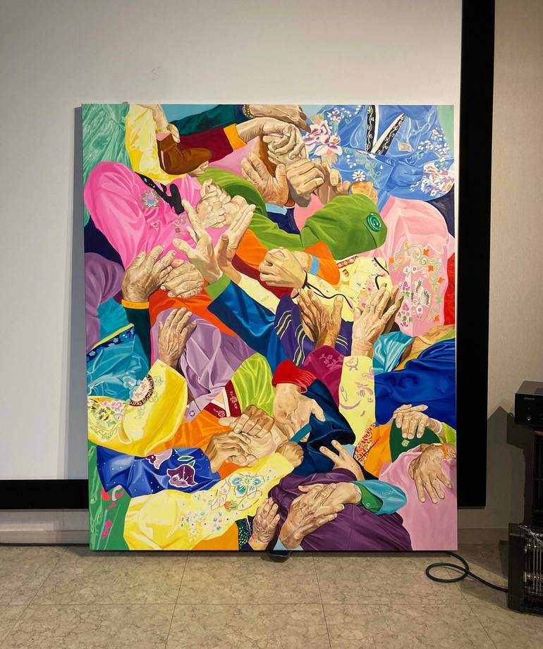 Original Contemporary Cities Painting by Su Hyun Kim