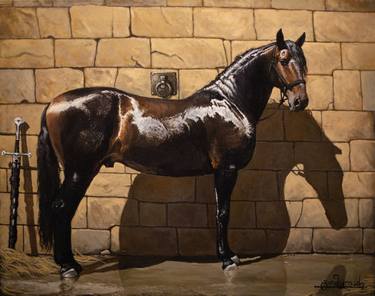 Original Realism Animal Paintings by Tornike Tkemaladze
