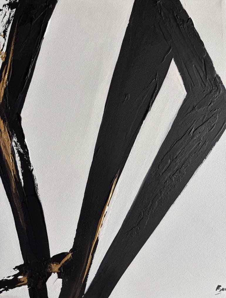 Original Abstract Expressionism Abstract Painting by Sumali Piyatissa