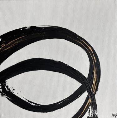 Original Geometric Abstract Painting by Sumali Piyatissa