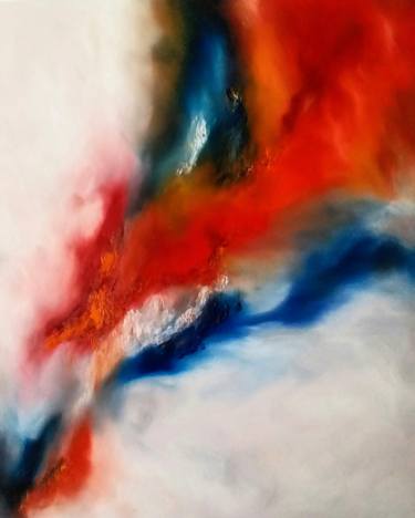 Print of Abstract Expressionism Abstract Paintings by Sumali Piyatissa