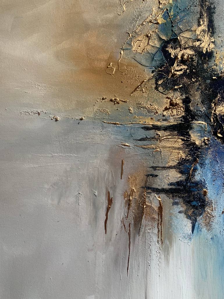 Original Abstract Expressionism Abstract Painting by Sumali Piyatissa