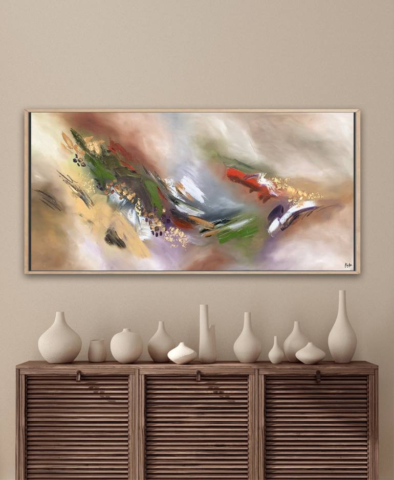 Original Abstract Painting by Sumali Piyatissa