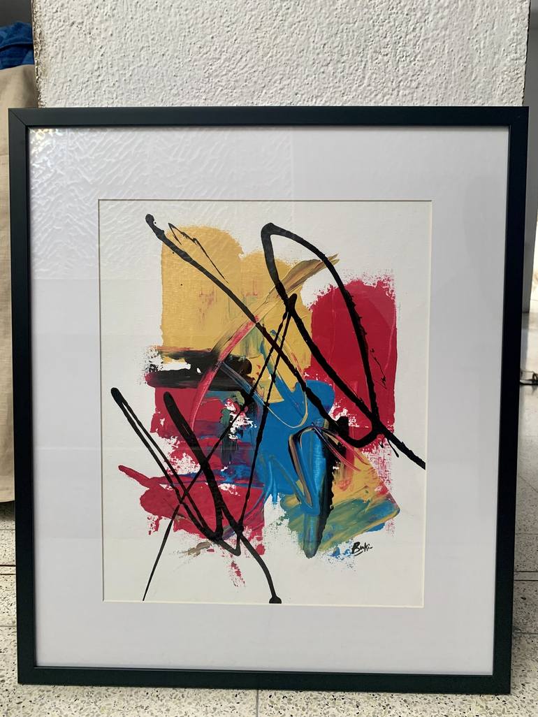 Original Abstract Painting by Sumali Piyatissa