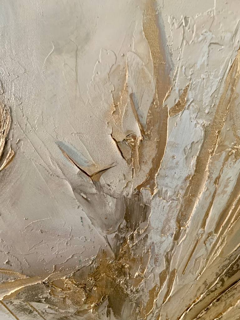 Original Abstract Expressionism Abstract Painting by Sumali Piyatissa