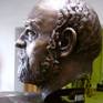 Metal,Bronze,Head,Sculpture,Portret,Fine Art,Wolfgang