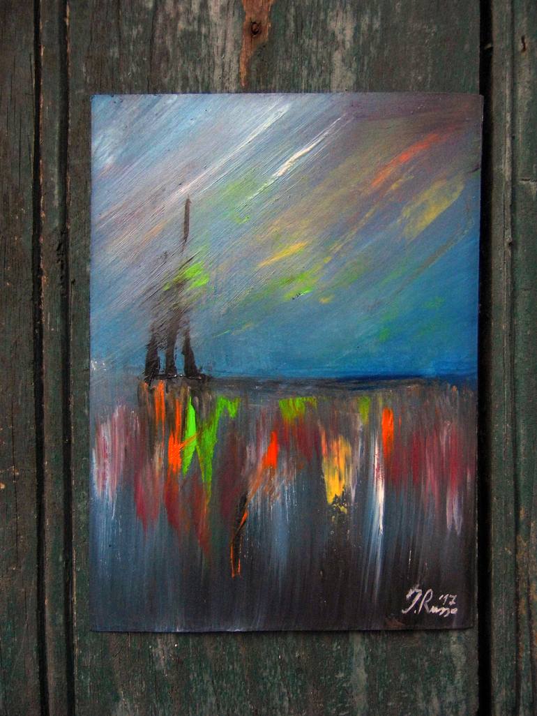 Original Abstract Painting by Irene Russo
