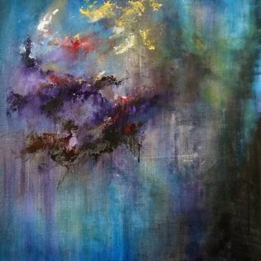 Original Abstract Aerial Painting by Irene Russo