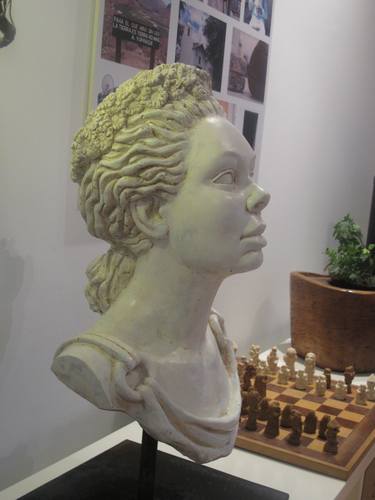 Original Figurative Portrait Sculpture by Pablo Peralta