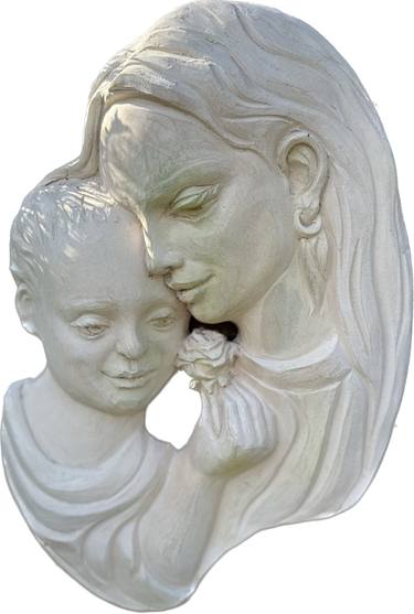 Motherhood, Sculpture, Ceramic Handmade by Garo thumb
