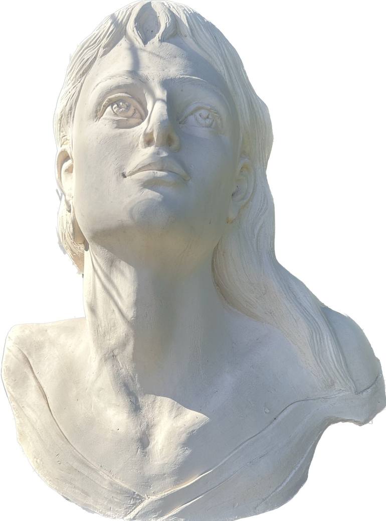 Print of Portrait Sculpture by Karapet Balakeseryan