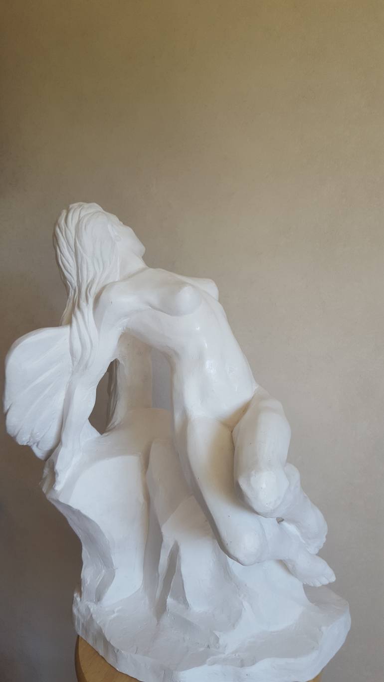Original Figurative Nude Sculpture by Karapet Balakeseryan