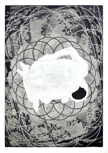 Print of Abstract Printmaking by Németh Attila-Levente