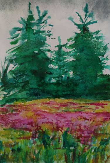 Original Expressionism Nature Paintings by Yvonne Henry