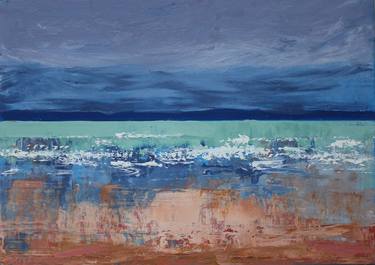 Original Expressionism Seascape Paintings by Yvonne Henry