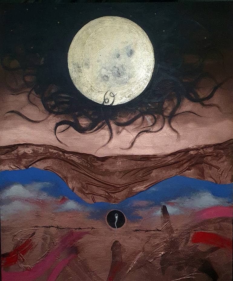 Original Abstract Painting by Arian Tehrani