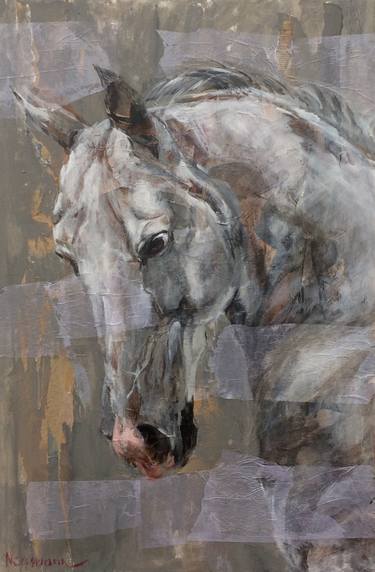 Print of Fine Art Horse Paintings by Ola Neumann